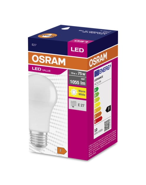 Zdjęcie: Lampa LED Value Classic A 75 FR 10 W 2700 K E27 OSRAM