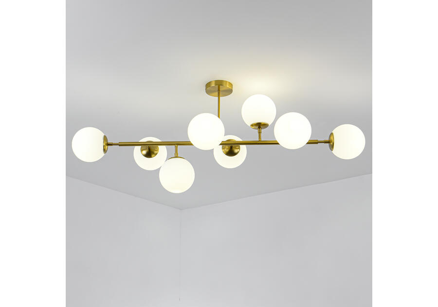 Zdjęcie: Lampa wisząca Dorado 8 złota LIGHT PRESTIGE