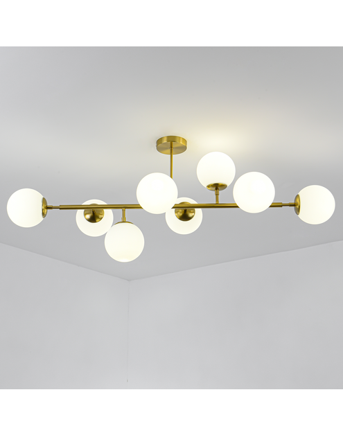 Zdjęcie: Lampa wisząca Dorado 8 złota LIGHT PRESTIGE