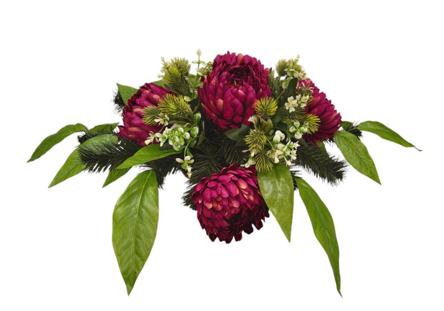 Zdjęcie: Stroik ze sztucznych kwiatów STR043 KWIATOLANDIA