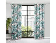 Zdjęcie: Zasłona gotowa Madera 140 x 250 cm zielony EUROFIRANY