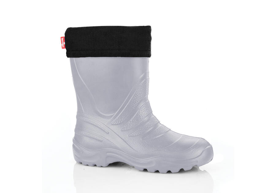 Zdjęcie: Kalosze dziecięce Termix 861 rozmiar 22/23 Piombo/Czarny LEMIGO