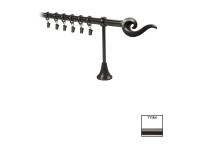 Zdjęcie: Karnisz pojedynczy Victoria fi 19 mm - 480 cm tytan fuego KARWEL