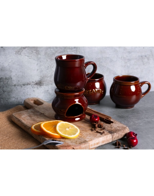 Zdjęcie: Kubek beczułka Grzaniec z uchem 250 ml ALTOM DESIGN