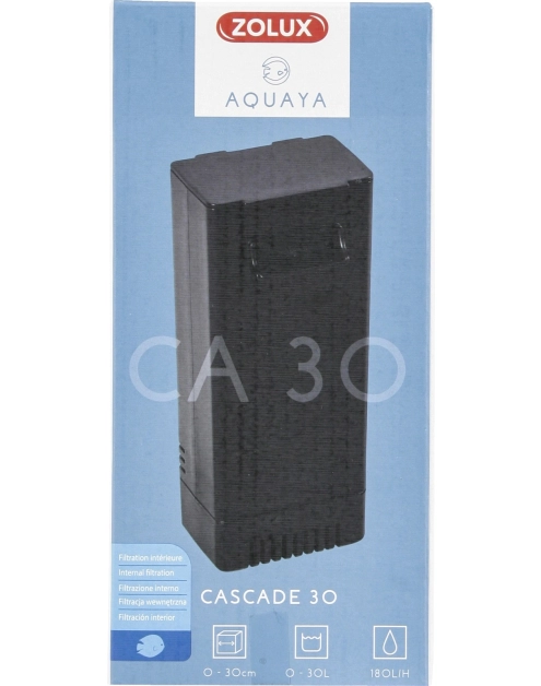 Zdjęcie: Filtr wewnętrzny Cascade 30 do akwarium 30 L ZOLUX