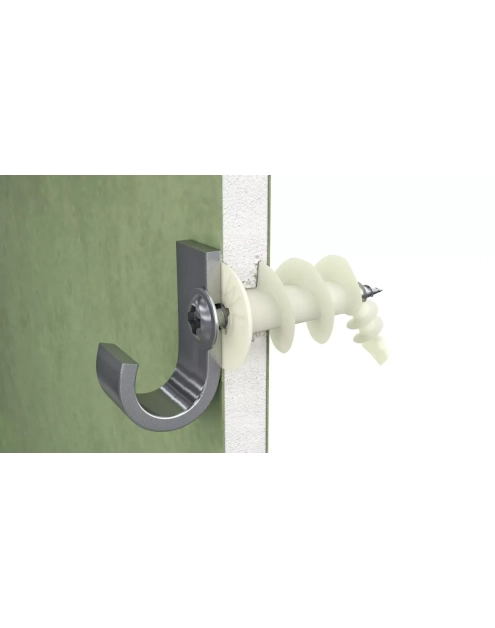 Zdjęcie: Łącznik nylonowy DRA01 samowiercący do płyt gipsowo-kartonowych 16x36 mm 100 szt. KOELNER