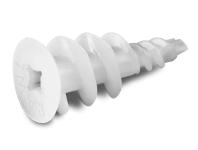 Zdjęcie: Łącznik nylonowy DRA01 samowiercący do płyt gipsowo-kartonowych 16x36 mm 100 szt. KOELNER