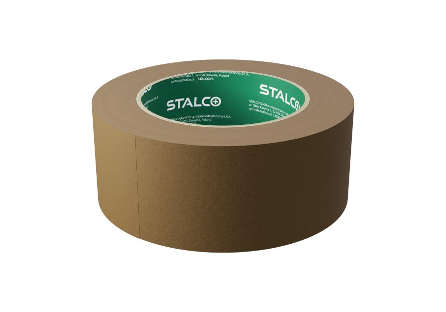 Zdjęcie: Taśma pakowa papierowa 48 mm x 50 m STALCO