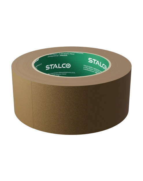 Zdjęcie: Taśma pakowa papierowa 48 mm x 50 m STALCO