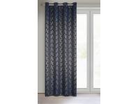 Zdjęcie: Zasłona gotowa D91 Poli 140 x 250 cm granatowy EUROFIRANY