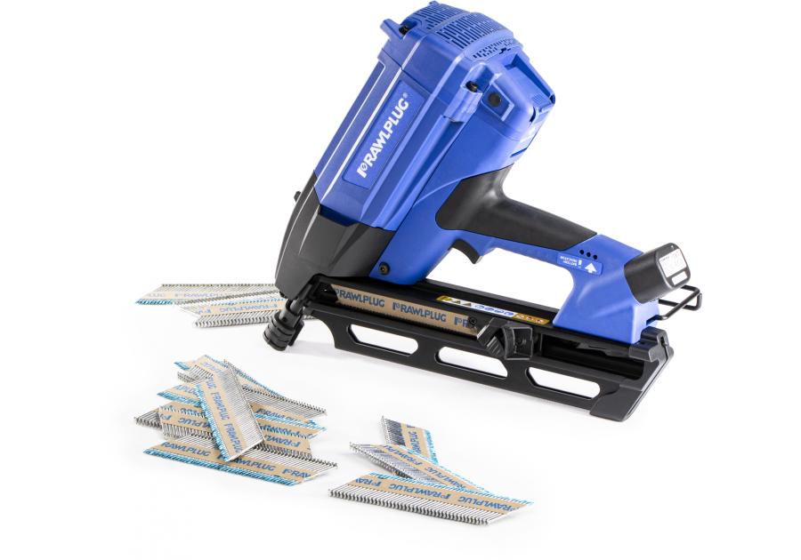 Zdjęcie: Gwoździarka WW90II RawlCase 1 akumulator ładowarka RAWLPLUG