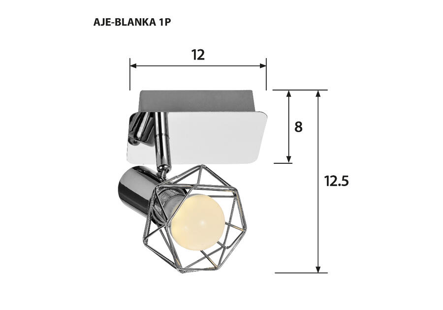 Zdjęcie: Reflektor Aje-Blanka 1P E14 1x40W ACTIVEJET