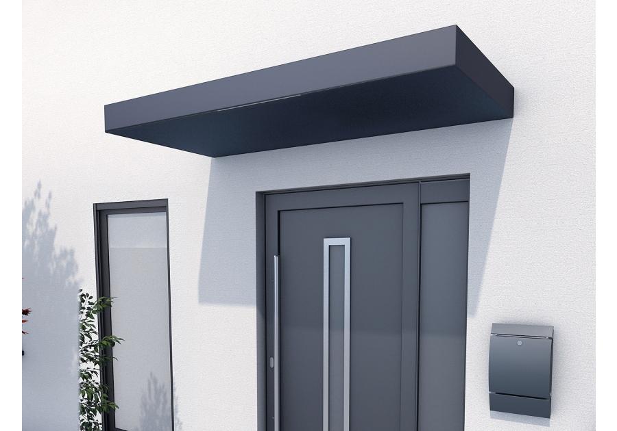 Zdjęcie: Zadaszenie BS 200 UP antracyt 2000x900x145 mm GUTTA