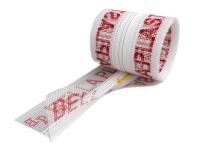 Zdjęcie: Listwa okapnikowa PVC BP14 RF L2500, podtynkowa, zwijana, z siatką BELLA PLAST