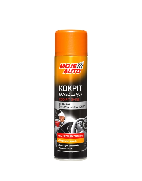 Zdjęcie: Spray do kokpitu błyszczący black 500 ml MOJE AUTO