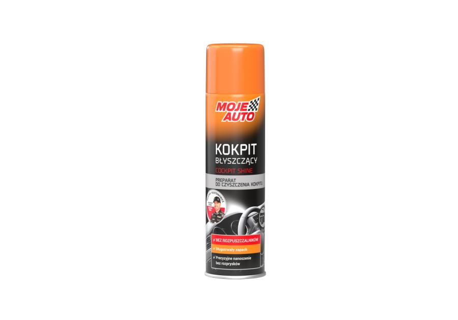 Zdjęcie: Spray do kokpitu błyszczący black 500 ml MOJE AUTO