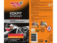 Zdjęcie: Spray do kokpitu błyszczący black 500 ml MOJE AUTO