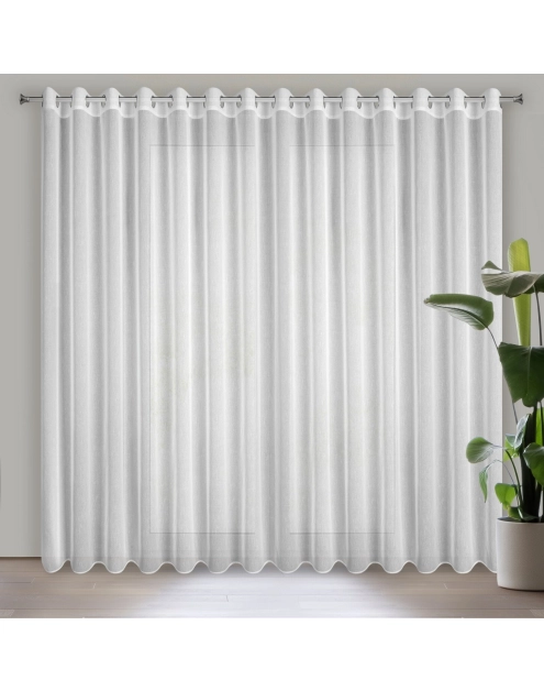 Zdjęcie: Firana gotowa Sonia 300 x 250 cm biały EUROFIRANY