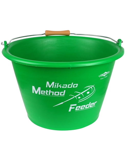 Zdjęcie: Wiadro Method feeder 17 L zielone MIKADO