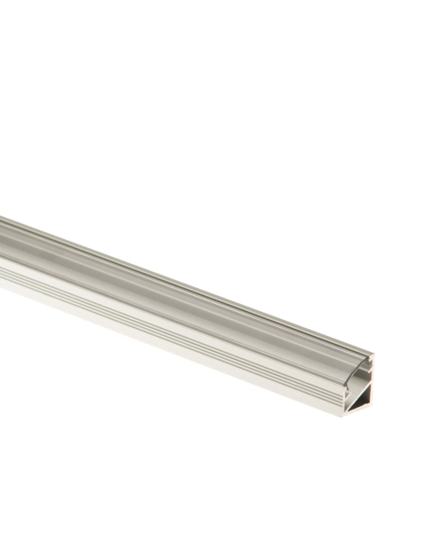 Zdjęcie: Kształtownik kątowy 30 do taśmy LED 14x16,5 mm - 1 m osłonka przezroczysta CEZAR