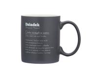 Zdjęcie: Kubek prosty 500 ml dekoracja Dziadek przyjaciel, mentor ALTOM DESIGN