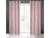 Zdjęcie: Zasłona gotowa Julie 140 x 250 cm pudrowy róż EUROFIRANY