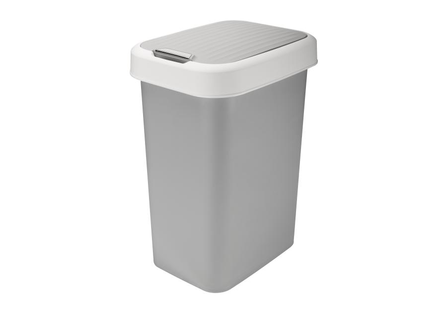 Zdjęcie: Kosz uchylny Valor 25 L jasnoszary GALICJA