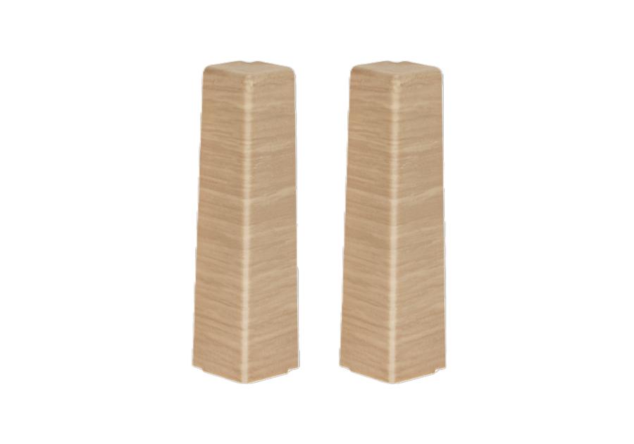 Zdjęcie: Zakończenia do listwy przypodłogowej Masterline narożnik zew. 1 kpl. 2 szt. Siena Mat CEZAR