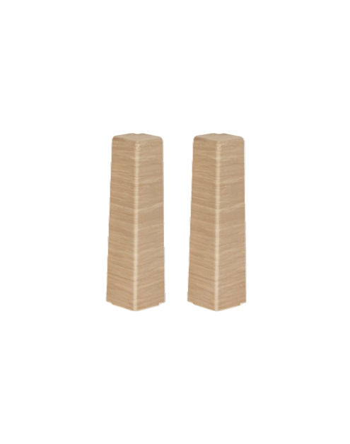 Zdjęcie: Zakończenia do listwy przypodłogowej Masterline narożnik zew. 1 kpl. 2 szt. Siena Mat CEZAR