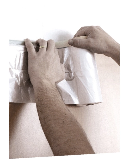 Zdjęcie: Taśma z folią Kombi 55 cm - 25 m MASQ