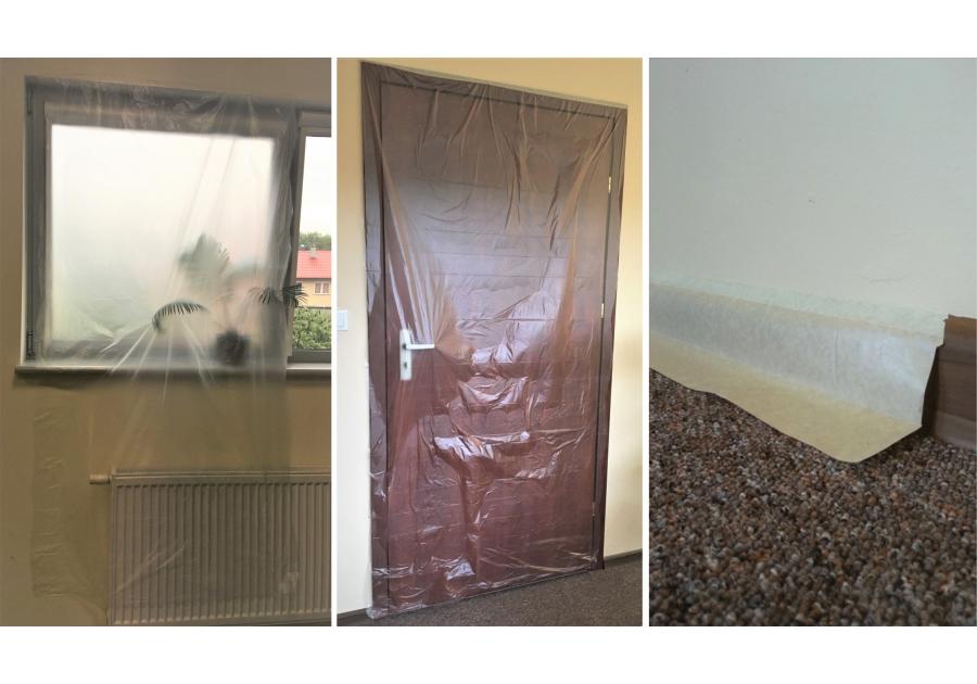 Zdjęcie: Taśma z folią Kombi 55 cm - 25 m MASQ