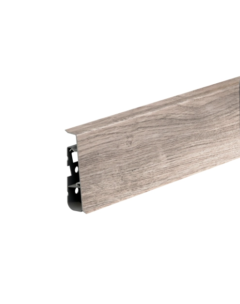 Zdjęcie: Listwa przypodłogowa PVC Hi Line Prestige 2,2x7,5 cm 2,50 m Hikora Disco Mat CEZAR