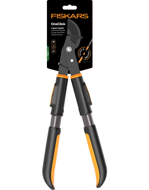 Zdjęcie: Sekator nożycowy i krótkie odczepiane uchwyty One Click FISKARS