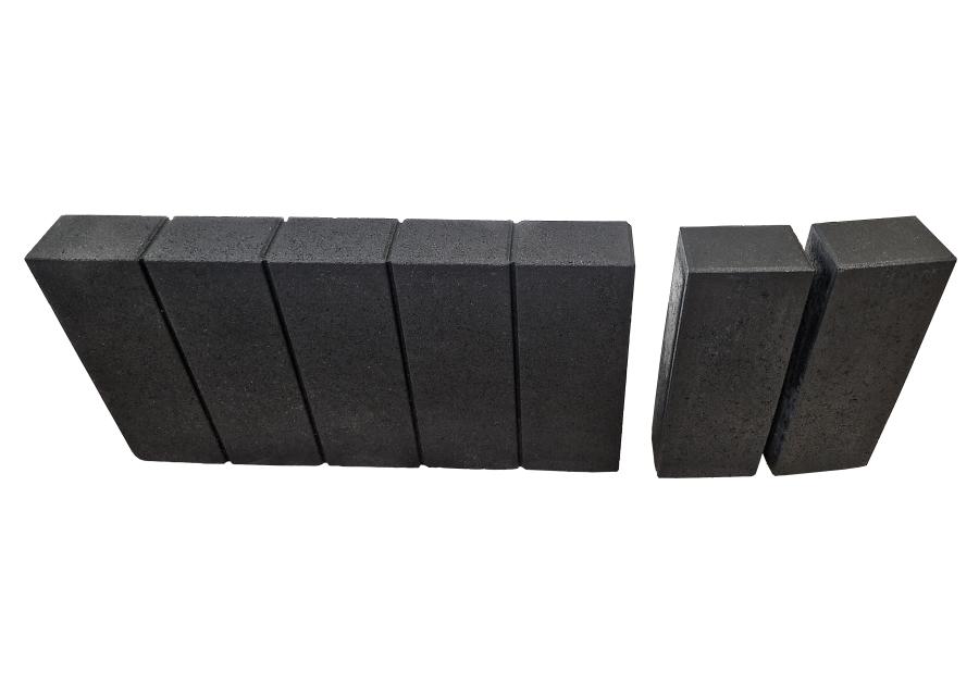 Zdjęcie: Obrzeże Fem łuk 6x28x10 cm brązowy gładki POLBRUK