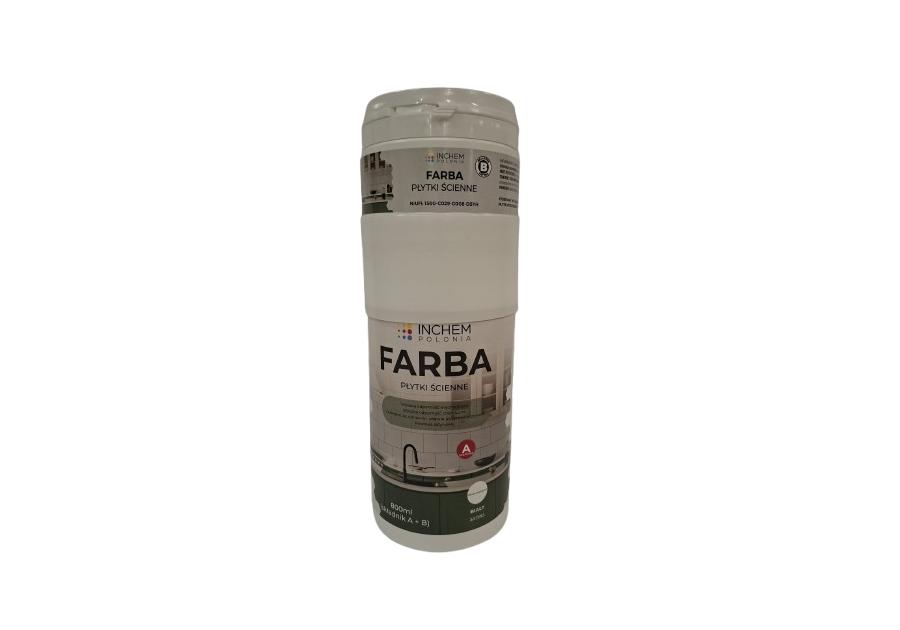 Zdjęcie: Farba Płytki ścienne, biały, zestaw 800 ml INCHEM POLONIA