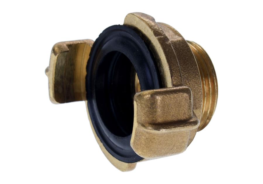 Zdjęcie: Złącze kłowe mosiężne gwint zewnętrzny GZ 3/4" - 19mm RIM KOWALCZYK