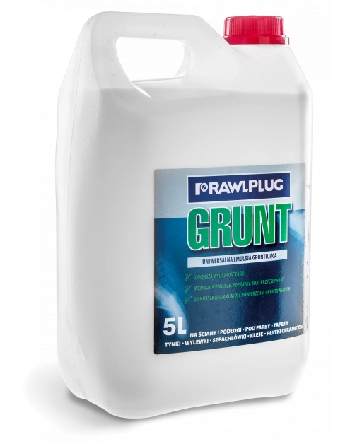 Zdjęcie: Uniwersalna emulsja gruntująca 5 L RAWLPLUG