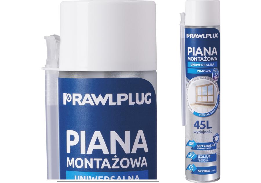 Zdjęcie: Piana wężykowa uniwersalna zimowa 750 ml RAWLPLUG