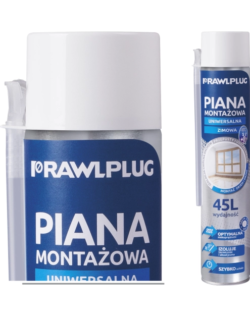 Zdjęcie: Piana wężykowa uniwersalna zimowa 750 ml RAWLPLUG