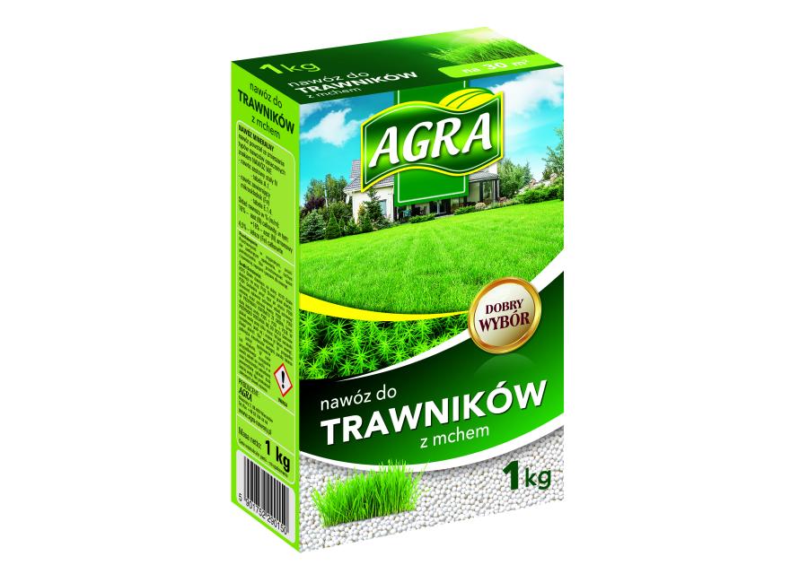 Zdjęcie: Granulat do trawników z mchem Agra 1 kg AGRECOL