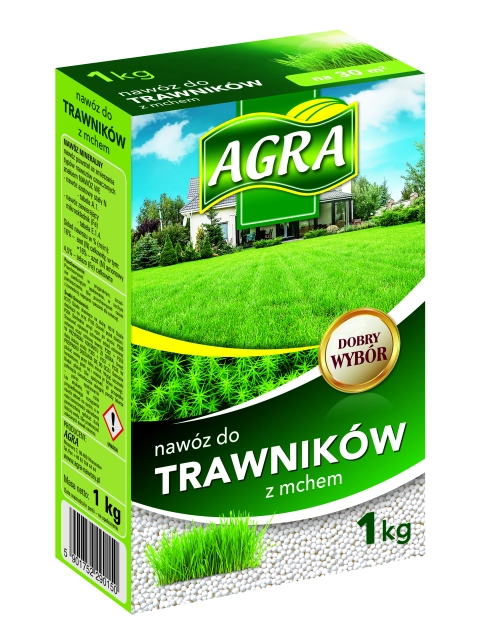 Zdjęcie: Granulat do trawników z mchem Agra 1 kg AGRECOL