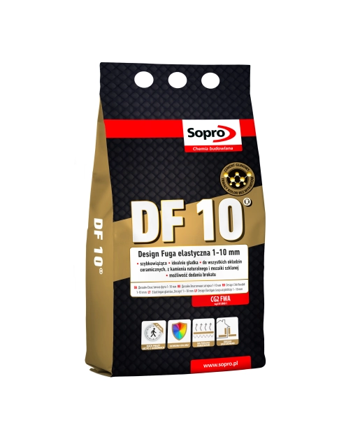 Zdjęcie: Fuga elastyczna Design DF10 1-10 mm sahara 40 1074A SOPRO