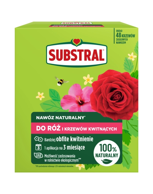 Zdjęcie: Nawóz naturalny do Róż 1,2 kg SUBSTRAL