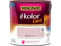 Zdjęcie: Farba plamoodporna #kolorLove różowy 2,5 L MAGNAT