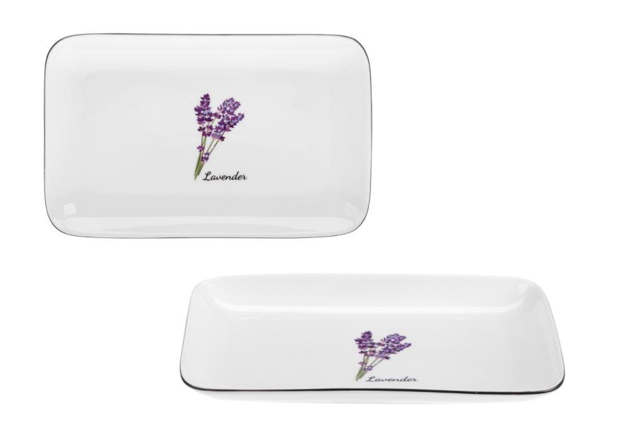 Zdjęcie: Półmisek Prowansja 20 cm z porcelany New Bone 81480 Lavender RAVI
