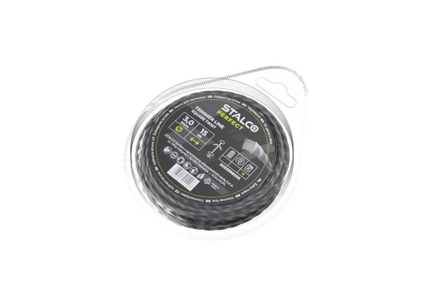 Zdjęcie: Żyłka tnąca kwadratowa Square Twist 3,0 mm x 15 m STALCO PERFECT