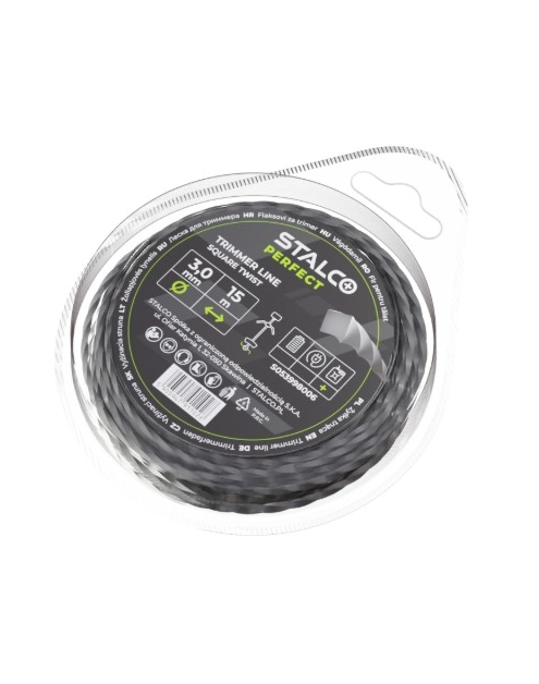Zdjęcie: Żyłka tnąca kwadratowa Square Twist 3,0 mm x 15 m STALCO PERFECT