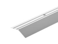 Zdjęcie: Profil progowy ochronny skośny aluminium anoda 45 mm 1 m srebrny CEZAR