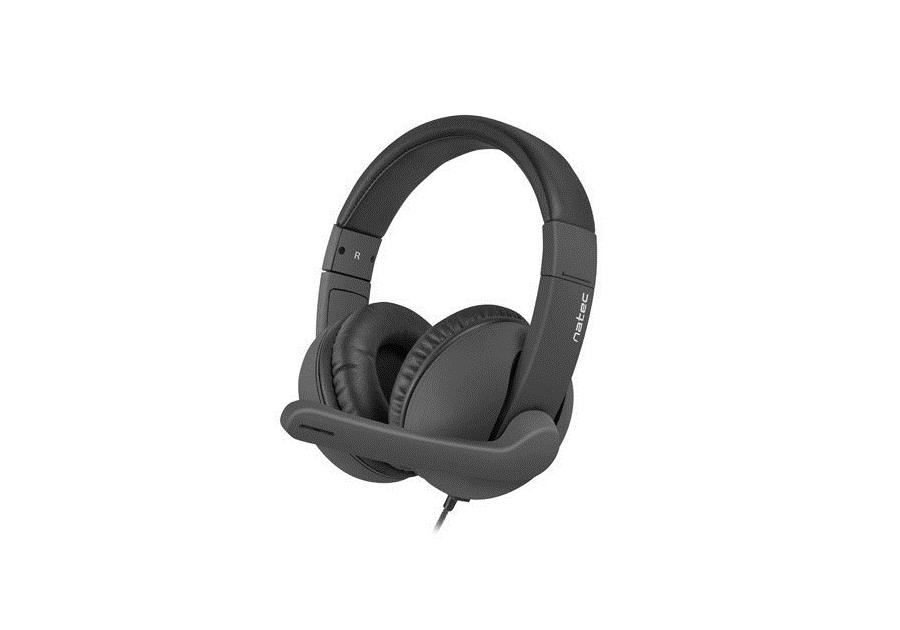 Zdjęcie: Słuchawki z mikrofonem Natec Rhea NSL- 1452 NATEC