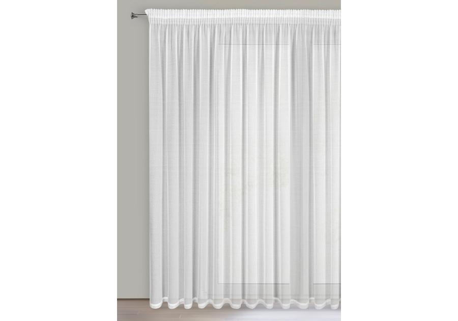 Zdjęcie: Firana gotowa Vanesa na taśmie 350 x 270 cm biały EUROFIRANY